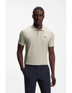 Cotton-piqué Polo Shirt With All-over Print
