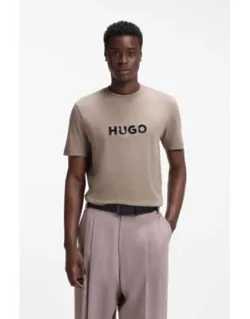 Tortoise-logo T-shirt In Cotton Jersey
