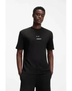 Tortoise-logo T-shirt In Cotton Jersey