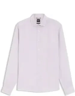 Regular-fit Shirt In Washed Linen