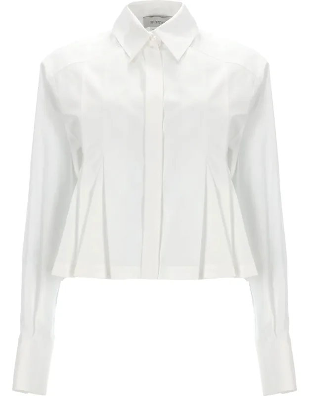Sportmax Cotton Shirt Made In Romania