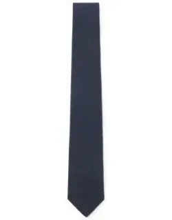 Jacquard-monogram Tie In Silk
