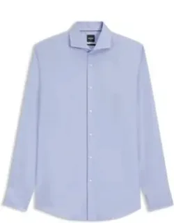Wrinkle-resistant Slim-fit Shirt In A Cotton Blend