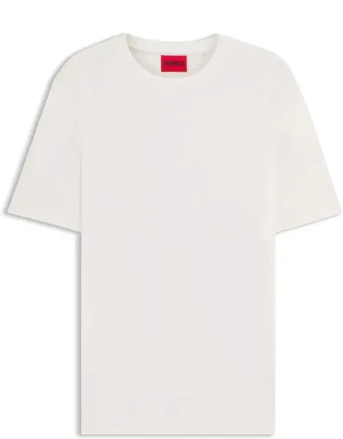 Slub-interlock T-shirt