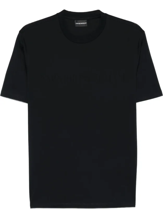 Embossed Crew-neck T-shirt