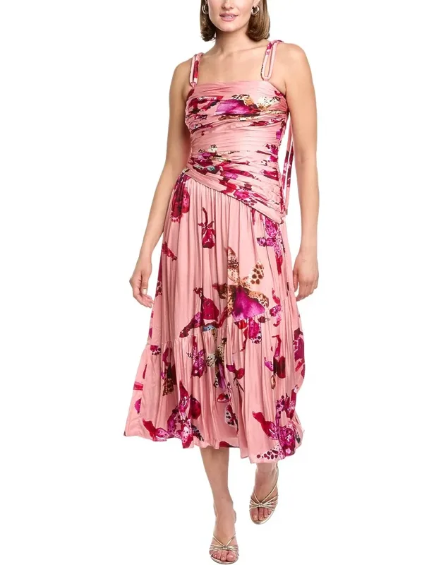 Daniella Printed Midi Dress