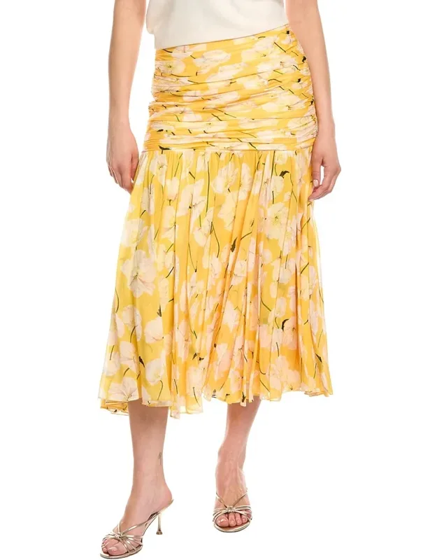 Gathered Midi Dress