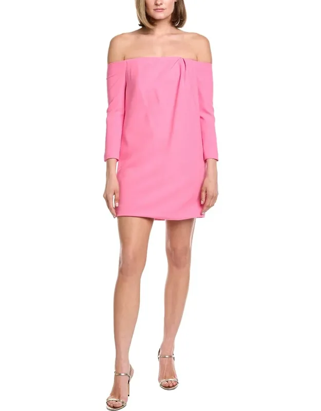 Solid Mini Dress