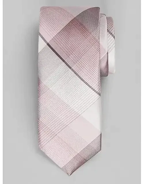 Refined Plaid Tie
