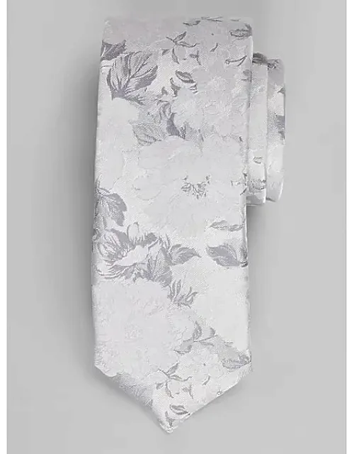 Tonal Peony Tie
