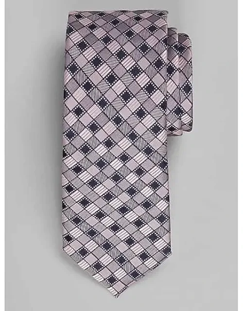 Multi Textured Squares Tie