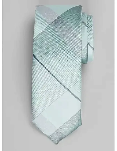 Refined Plaid Tie