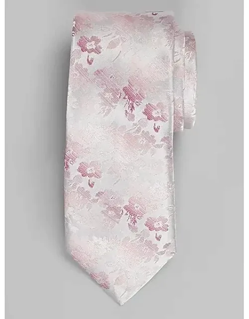 Snowy Floral Tie