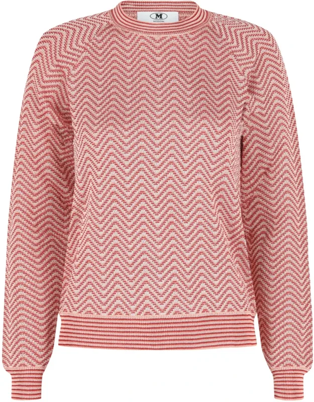 Zig Zag Crewneck Sweater