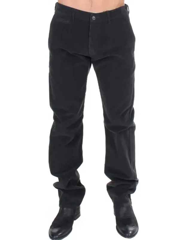Corduroy Cotton Straight Fit Pants