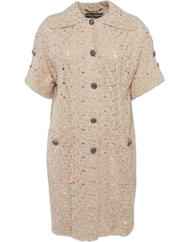 Lace Sheer Coat