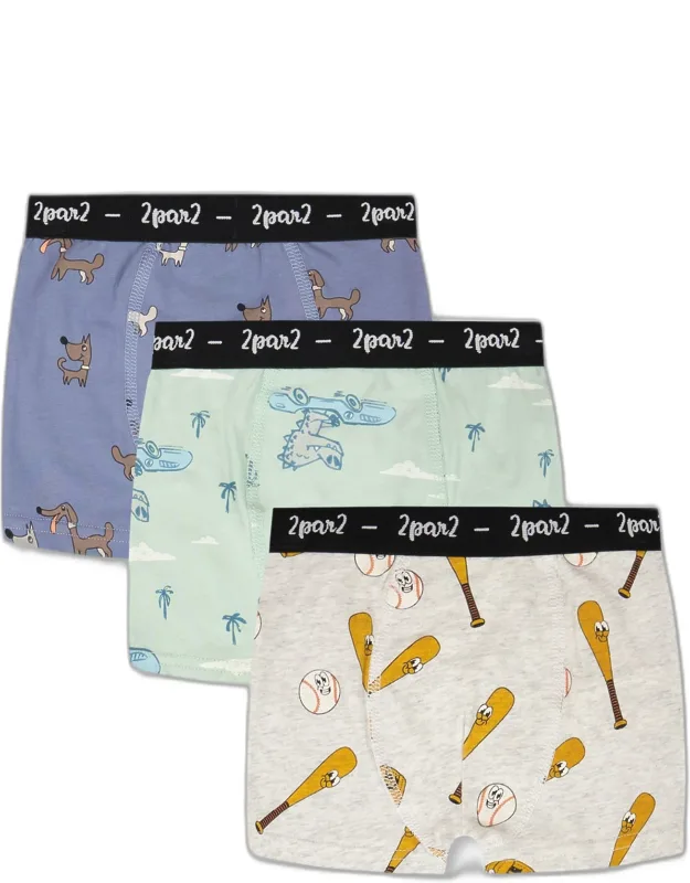 Organic Cotton Printed Boxers