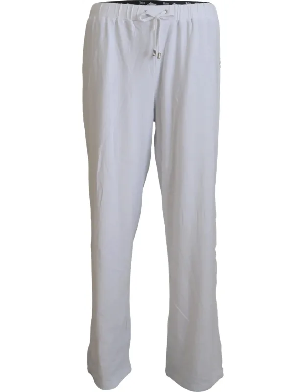 Cotton Logo Loose Pants
