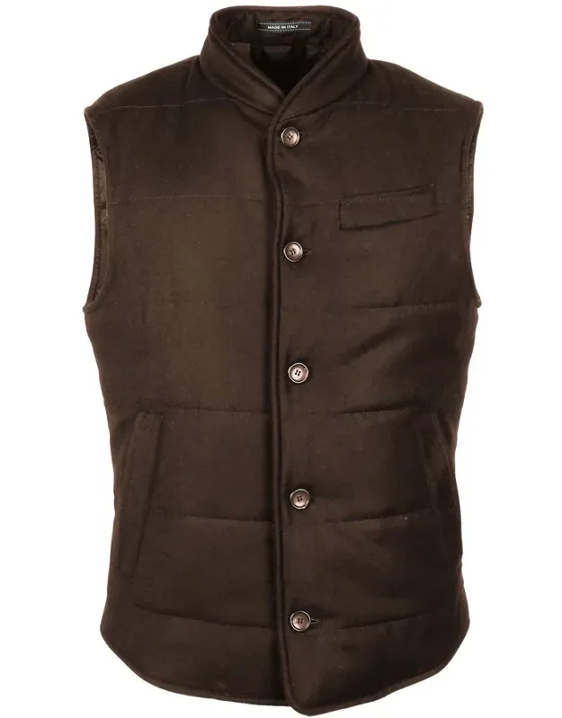 Wool Sleeveless Jacket