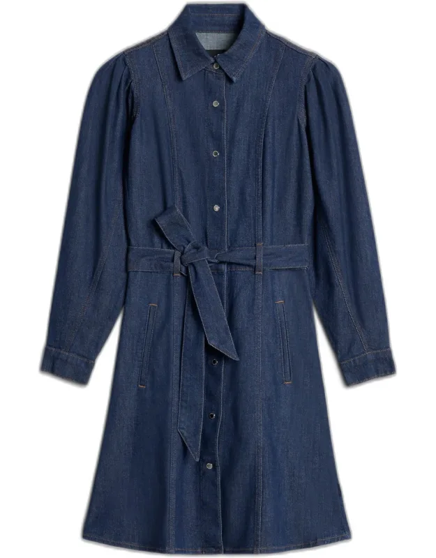 Puff Sleeve Mini Dress