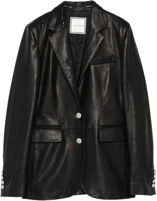 Leather Blazer