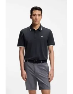 Cotton-piqué Polo Shirt With Contrast Tipping