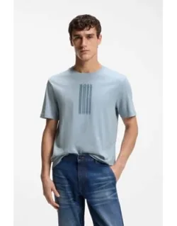 Logo Artwork T-shirt In Cotton Jersey