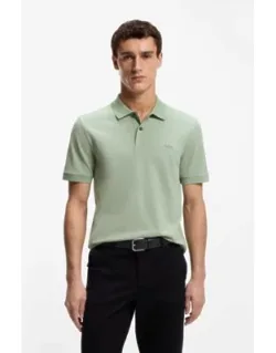 Boss Pallas Polo Shirt In Cotton Piqué With Clean Sporty Design