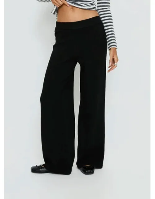 Wide Leg Knit Pants