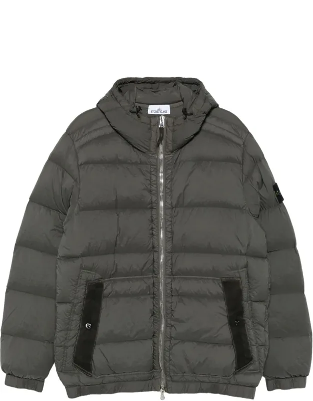 Padded Down Jacket With Hood