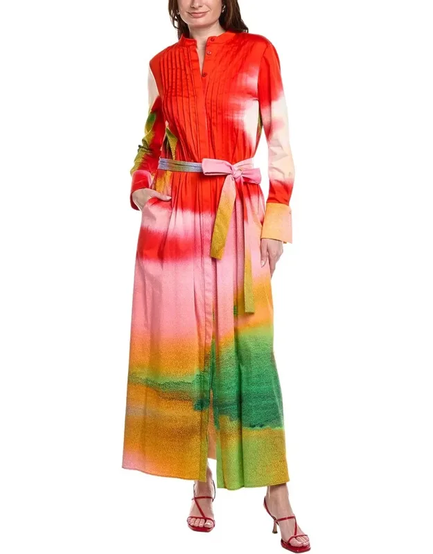 Abstract Maxi Dress
