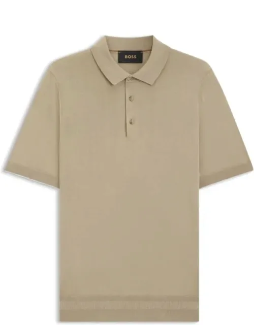 Knit Polo Shirt
