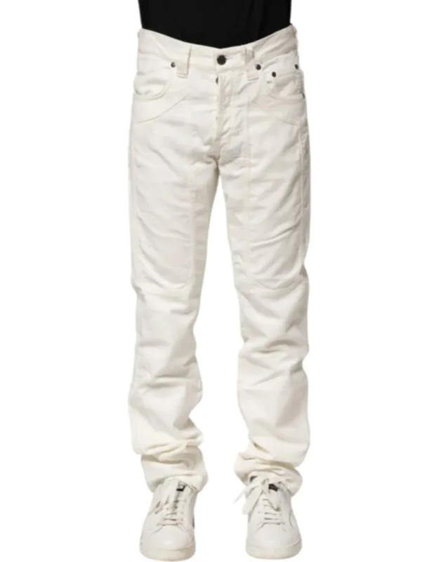 Cotton Stretch Straight Fit Jeans