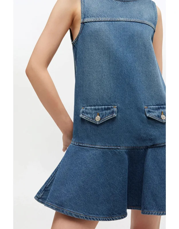 Light Denim Mini Dress