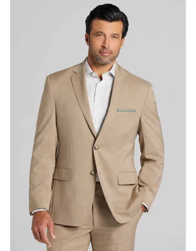 Reserve Collection Traditional Fit Italian Wool Suit Jacket