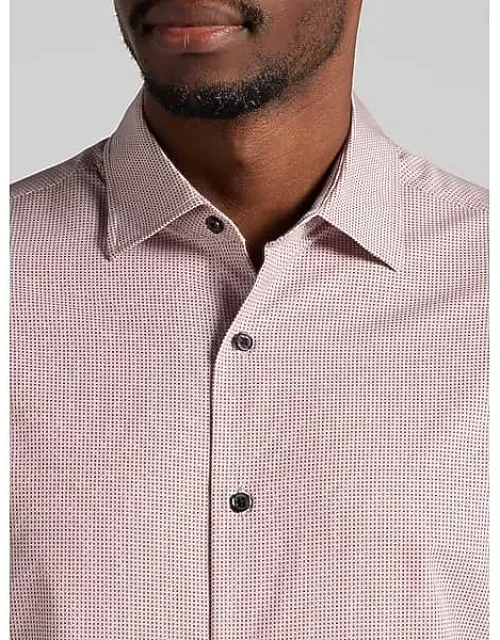 Modern Fit Patterned 4-way Stretch Button Up Shirt