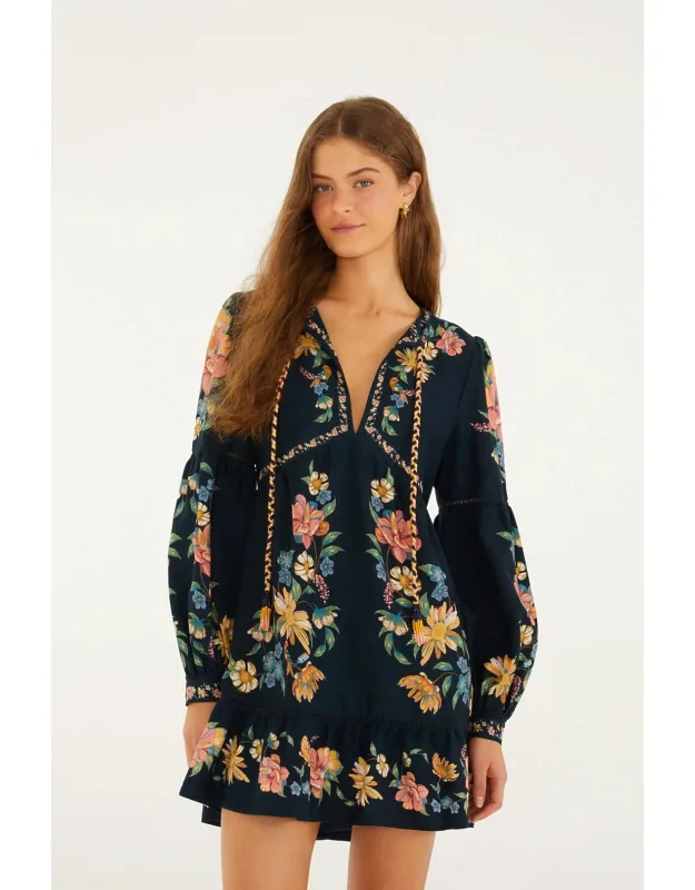 Maira Floral Mini Dress