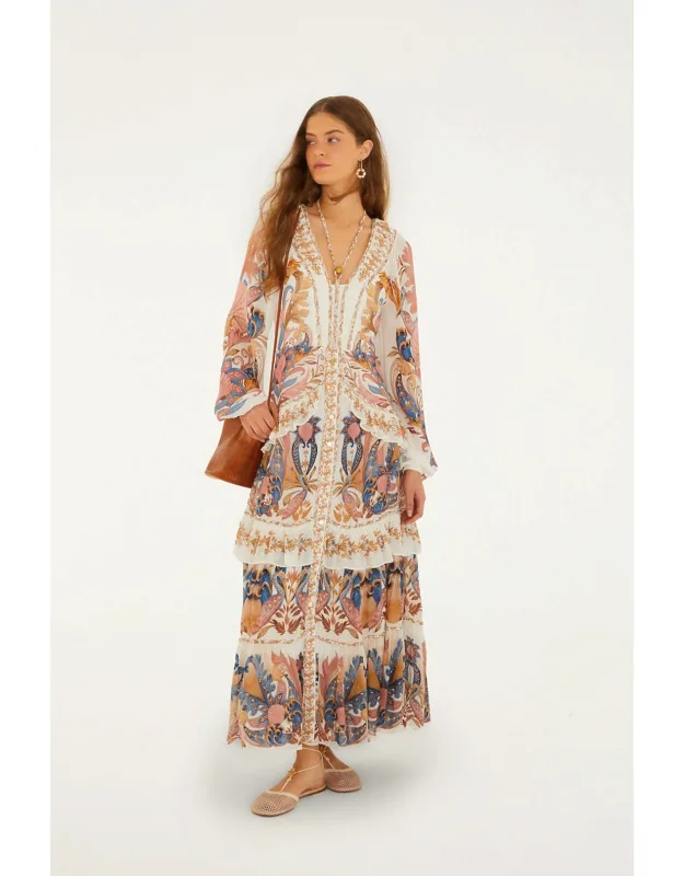 Ruffled Maxi Dress