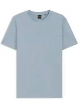 Cotton-jersey T-shirt With Large Logo Print