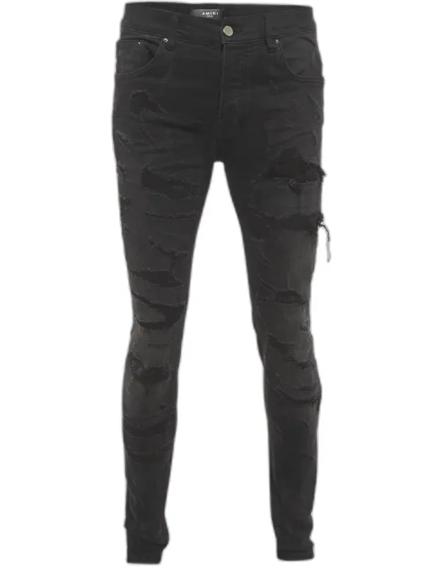Distressed Denim Jeans
