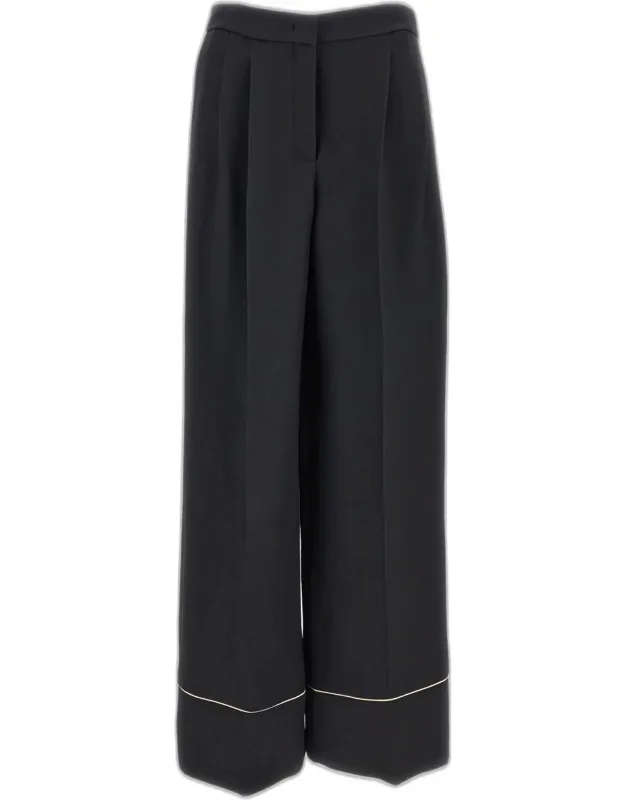 Wool And Silk Trousers