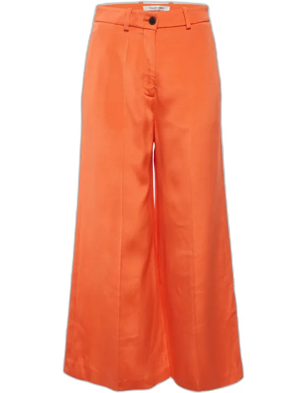 Wool Wide Leg Trousers
