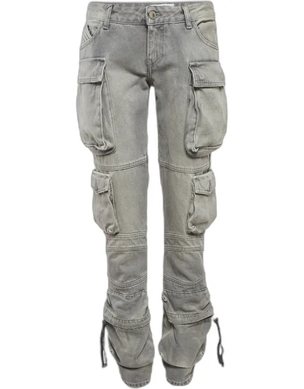 Denim Cargo Jeans