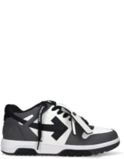 "out Of Office" Sneakers With Round Toe And Lace-up Closure