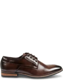 Classic Plain Toe Derby Lace-up Oxfords