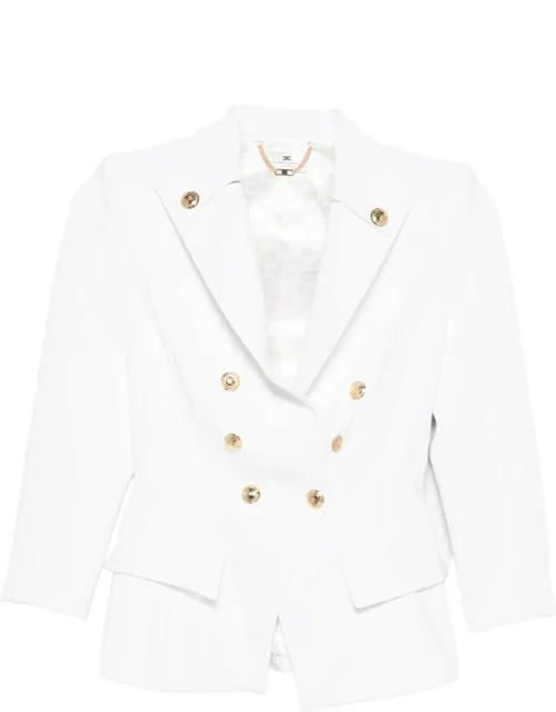 Button-fastening Blazer