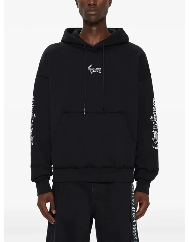 Rear-print Hoodie