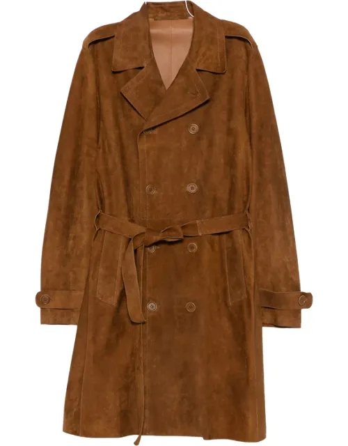 Belted Double-breasted Coat