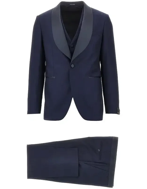 Super 110's Wool Three-piece Suit