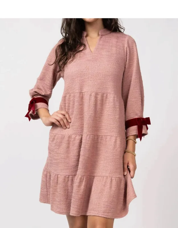 Tiered Knit Dress